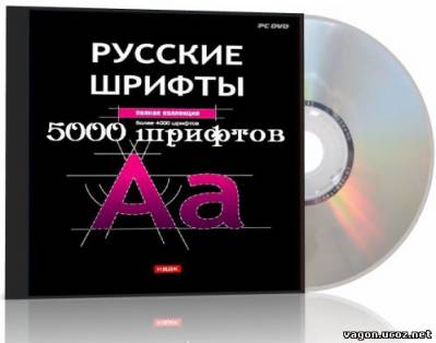 Скачать бесплатно Русские шрифты (коллекция из 5000 шрифтов) + программы работы со шрифтами